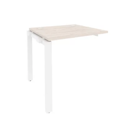 Наборный элемент рабочей станции на П-образном м/к ОНИКС О.МП-1.НРС-0.7 Денвер Светлый/Белый / ONIX O.MP-1.NRS-0.7_0