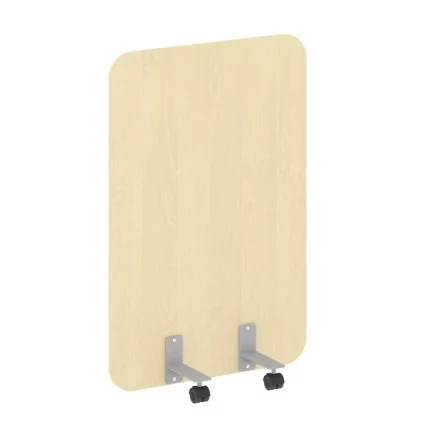 Перегородка на металлических опорах, на роликах Р-лине  ДП.Р-80-120  Клён / R-line DP.R-80-120_0