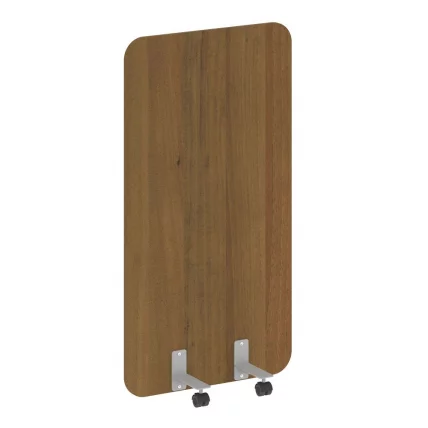 Перегородка на металлических опорах, на роликах Р-лине ДП.Р-80-150 Орех Гварнери / R-line DP.R-80-150_0