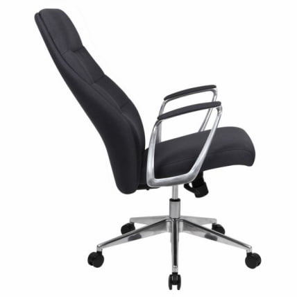 Кресло руководителя БРАБИКС ПРЕМИУМ Адепт ЕКС-752, синхромеханизм, алюминий, ткань, серое / BRABIX PREMIUM Adept EX-752,_5