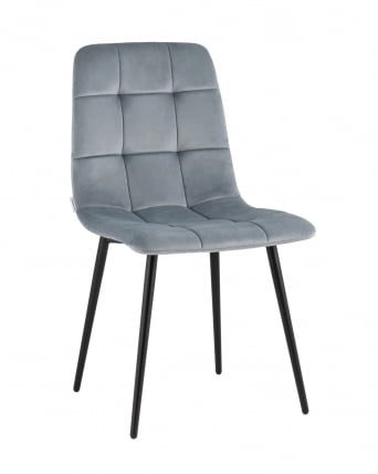 Стул Одди велюр Серый_0
