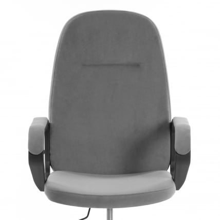 Кресло ЛЕАДЕР (22) велюр, серый, 29 / LEADER_5