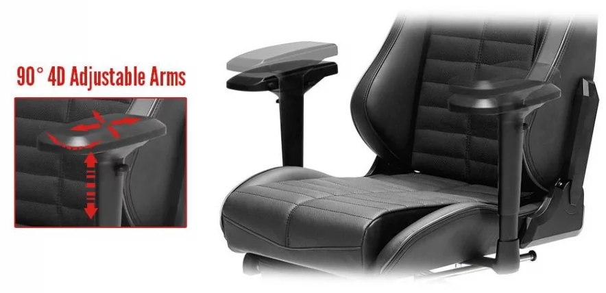 Геймерское кресло ДКСРасер ОХ/ИС133/Н/ФТ / DXRacer OH/IS133/N/FT_4