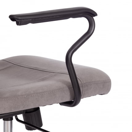 Кресло АВИАТОР флок, ткань , серый/серый, 29/В-12 / AVIATOR 29/W-12_6