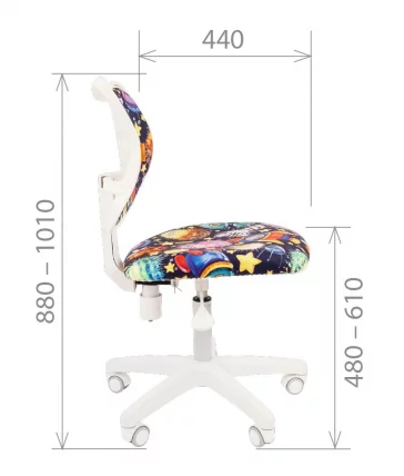 Детское кресло CХАИРМАН КИДС 102 НЛО / CHAIRMAN KIDS_2