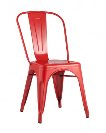 Стул ТОЛИКС с высокой спинкой Красный глянцевый / TOLIX_0