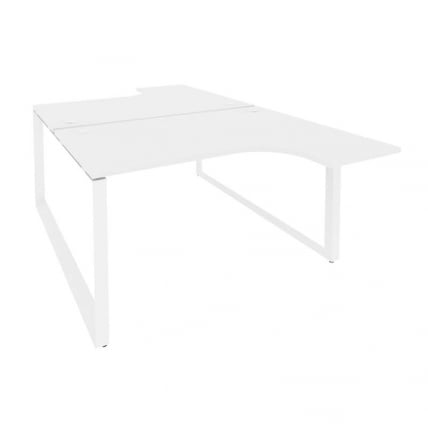 Рабочая станция на О-образном м/к ОНИКС О.МО-Д.СА-3 Белый Бриллиант / ONIX O.MO-D.SA-3_0