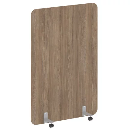 Перегородка на металлических опорах, на роликах Р-лине ДП.Р-120-180 Дуб Аризона / R-line DP.R-120-180_0