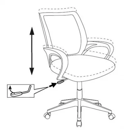 Кресло детское Бюрократ БУРОКИДС 1 СПАCЕМАН / BUROKIDS SPACEMAN_5