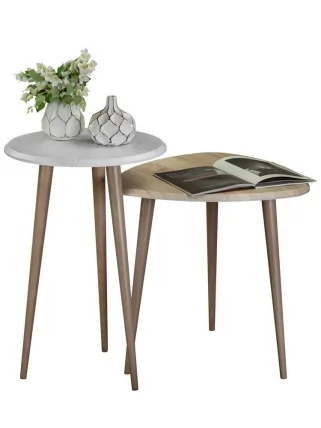 Стол журнальный БеаутйСтйле 2 Дуб дымчатый/шимо / BeautyStyle_3