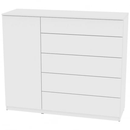 Комод Калисто(К38)1147х1352х468ПУСХтоОПЕН(Белый) / Калисто(K38)1147х1352х468PUSHtoOPEN(Белый)_0