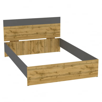 Кровать Алиса(Л19)1447х903х2063(ДВ-Графит) / Алиса(L19)1447х903х2063(ДВ-Графит)_0