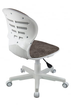 Кресло 1139 ФВ ПЛ Вхите велюр Блисс 07 шоколад / FW PL White Bliss_2