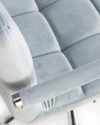 Офисное кресло для персонала ДОБРИН ТЕРРЙ (пудрово-голубой велюр (МДЖ9-74)) 2 шт / DOBRIN TERRY (MJ9-74))_8