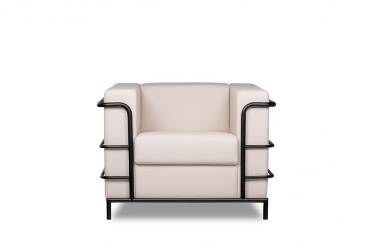 Кресло Аполло 2.0 (1Д) Кремово-белый Еуролине 907 / Euroline_1