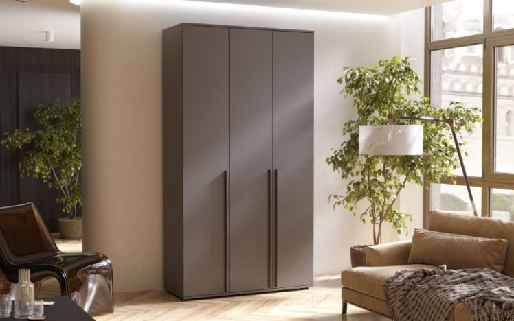 Шкаф Норд 3-х ств. Графит_1