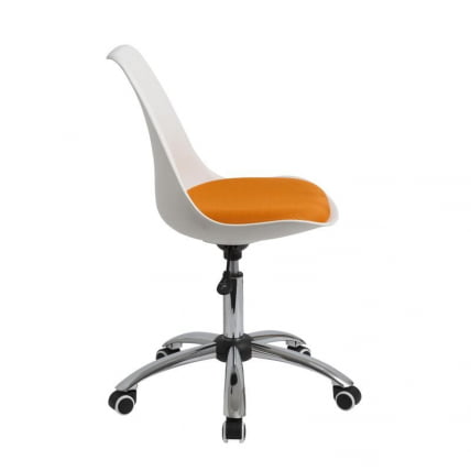 Кресло Ечаир-212 ПТВ 480761 Белое Оранжевое / Echair-212 PTW_1