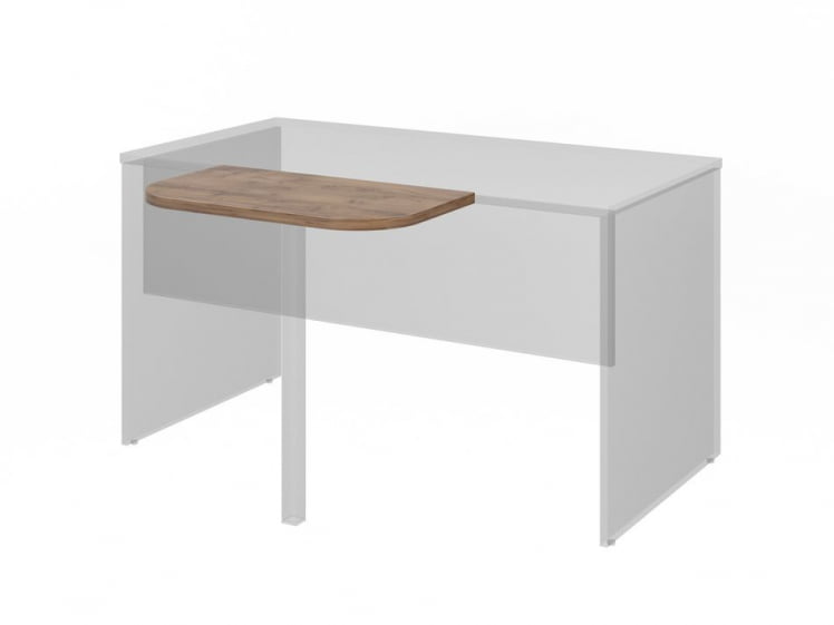 Приставная столешница ЛЕМО Л-81 Таксония шоколадная / LEMO L-81_3