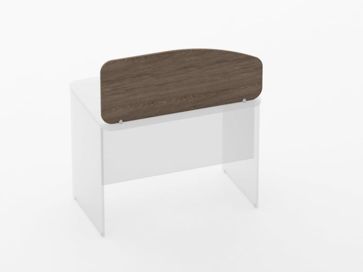 Экран разделительный Глассй 5.12.10 Дуб Верцаска / Glassy_1