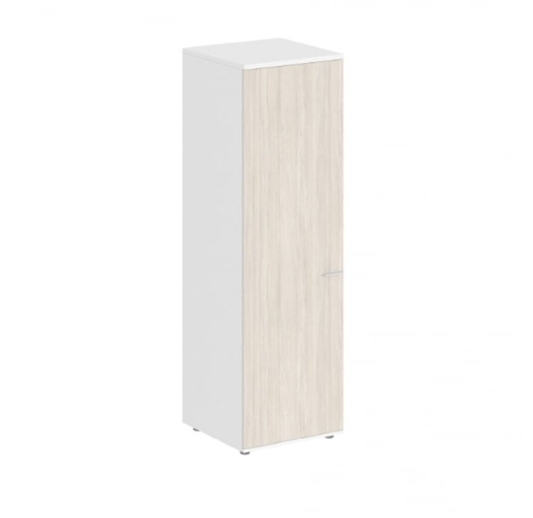 Гардероб левый Сигма СГ.826.ВХ.ОЛ.Л Белый Дуб светлый / Sigma SG.826.WH.OL.L_0