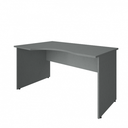 Стол криволинейный левый Рива А.СА-2 Л Серый / Riva_0