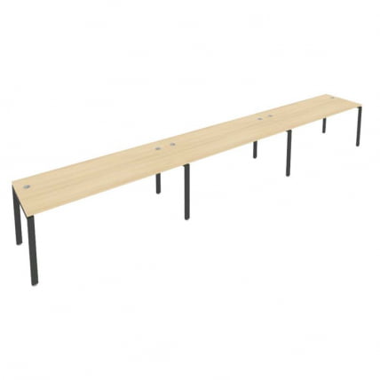 Рабочая станция на 3 раб.места Метал Сйстем Б.СМ-3.5 Акация/Антрацит / Metal System_0