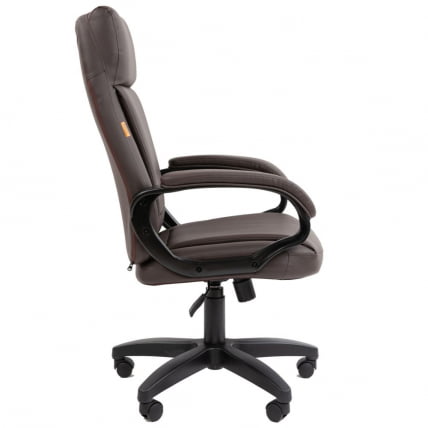 Кресло руководителя CХАИРМАН 794 ЛТ (ЛТ) экокожа Коричневый / CHAIRMAN (LT)_2