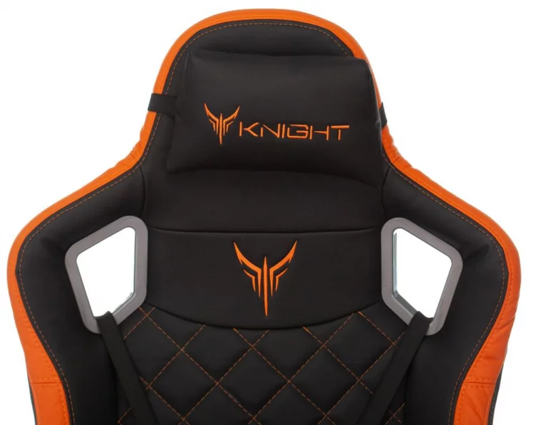 Геймерское кресло КНИГХТ ОУТРИДЕР Блаcк-Оранге / KNIGHT OUTRIDER Black-Orange_8
