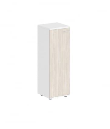 Шкаф средний левый Сигма СГ.804.ВХ.ОЛ.Л Белый Дуб светлый / Sigma SG.804.WH.OL.L_0