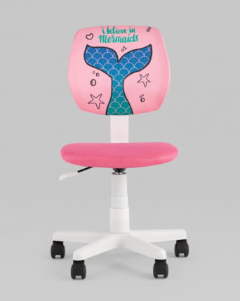Кресло компьютерное детское ЛОЛО Мермаид Таил пластик белый / Mermaid Tail_2
