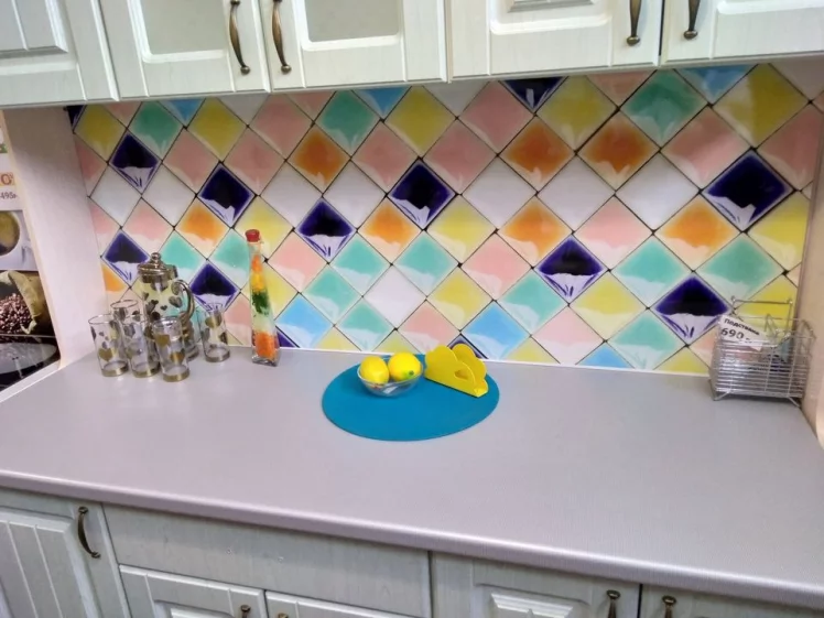 Глянцевый фартук (КОМПОЗИТ) КМ 219 / KM_1