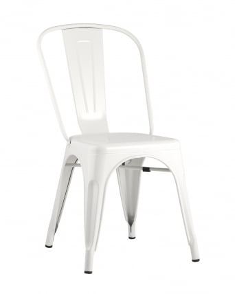 Стул ТОЛИКС с высокой спинкой Белый матовый / TOLIX_0