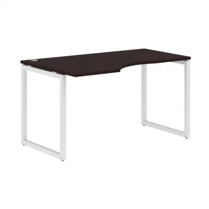 Стол письменный левый КСТЕН-К КСКCЕТ 149 Л Легно темный Белый / XTEN-Q XQCET L_0