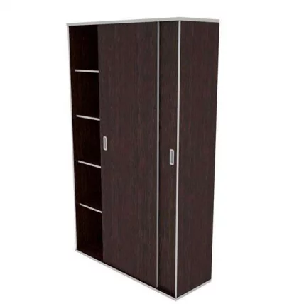 Шкаф-купе высокий СТЙЛЕ Л.ШК-1 Венге Цаво / STYLE_0