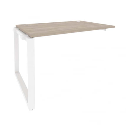 Наборный элемент рабочей станции на О-образном м/к ОНИКС О.МО-1.НРС-2.8 Дуб Аттик/Белый / ONIX O.MO-1.NRS-2.8_0
