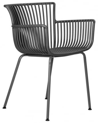 Стул обеденный ДОБРИН РОСС (темно-серый (ГР-04) без подушки) 4 шт / DOBRIN ROSS (GR-04)_3