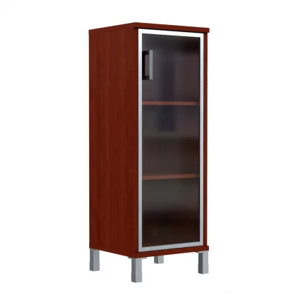 Стеллаж стекло тонированное В421.7 Л Бургунди / L_0