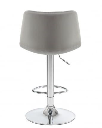 Стул барный ДОБРИН ТАИЛОР Серый велюр МДЖ9-75 / DOBRIN TAILOR MJ9-75_4