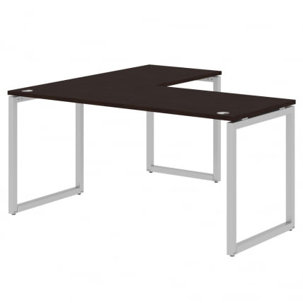 Стол угловой правый КСТЕН-К КСКCТ 1615 Р Легно темный Алюминий / XTEN-Q XQCT R_0