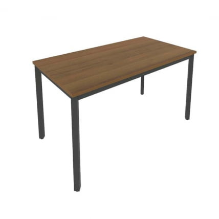 Стол письменный на металлокаркасе СЛИМ СЙСТЕМ С.СП-5 Орех-Антрацит / SLIM SYSTEM_0