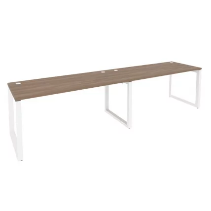 Рабочая станция на О-образном м/к ОНИКС О.МО-РС-2.4.7 Дуб Аризона/Белый / ONIX O.MO-RS-2.4.7_0