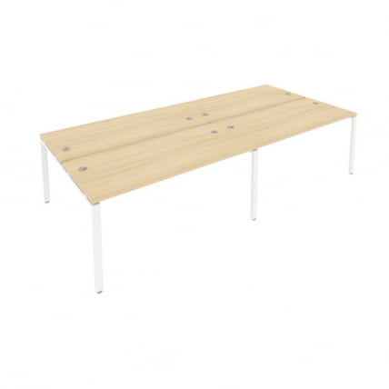 Рабочая станция на 4 раб.места Метал Сйстем Б.СМ-4.4 Акация/Белый / Metal System_0