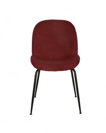 Стул Беетле велюр Красный / Beetle_2