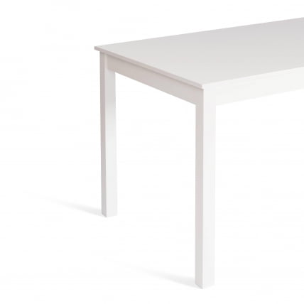 Обеденный комплект Хадсон (стол + 4 стула)/ Худсон Дининг Сет (мод.0102) МДФ/тополь/меламин, стол: 118х74х73 см, стул: 42,5кс46,5кс93,5 см, Вхите (белый) / Hudson Dining Set (mod.0102) 42,5x46,5x93,5 White_2