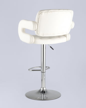 Барный стул Бентли ПУ-кожа Белый / PU-кожа_3