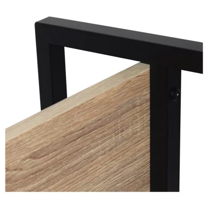 Стеллаж на металлокаркасе БРАБИКС ЛОФТ СХ-002 Дуб натуральный / BRABIX LOFT SH-002_4