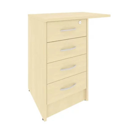 Тумба приставная с фолдингом Рива А.ТП-4.3Ф-С Клен / Riva А.ТП-4.3F-S_0