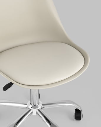 Стул офисный БЛОК СН пластиковый бежевый / BLOK SN_9