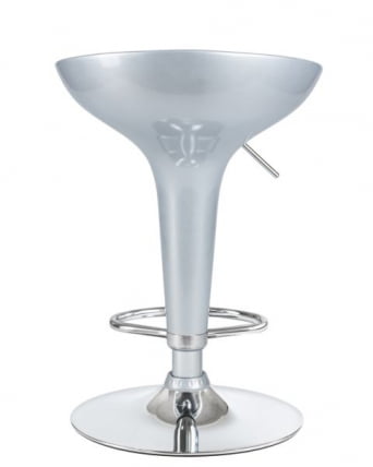 Стул барный ДОБРИН БОМБА (серебряный металлик) 2 шт / DOBRIN BOMBA_6