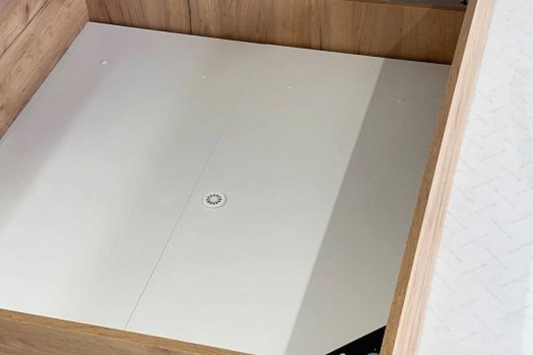 Кровать с основанием Юниор ЗО.СМУ-02 дуб крафт золотой / ZO.SMU-02_11